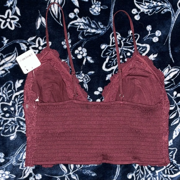 NWT! Free People One Amina Bralette in ACAI - Picture 6 of 6